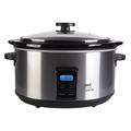 Wahl James Martin Digital Slow Cooker, 4.7L Ceramic Pot (Feeds up to 5 People), Programmable, LCD Digital Timer, 2 Heat Settings, Glass Lid, Brushed Stainless Steel, 6.42KG