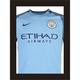 Kwik Picture Framing Ltd 3D DIY FRAMES TO DISPLAY SIGNED FOOTBALL T SHIRTS for Manchester City Football Club