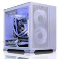 ADMI Gaming PC: Intel Core i5 14400F CPU Liquid Cooled | NVIDIA GeForce RTX 4060Ti 8GB | 16GB 3200MHz LPX | 600mbps WiFi | 1TB NVME SSD | White Cube Case | Windows 11