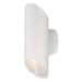 Westinghouse 634871 - 2 Light Skyline LED Up and Down Light Wall Fixture, White Finish Outdoor Sconce LED Fixture