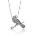 Women's Alex Woo St. Louis Cardinals Little Bird Logo 14kt White Gold & Diamond Necklace