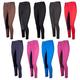 PFIFF Damen Pfiff Damen Reithose Vollbesatz Vollbesatzreithose Farben, Alle Größen 101197, Schwarz / Grau, 42 EU