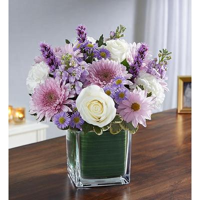 1-800-Flowers Everyday Gift Delivery Healing Tears Lavender & White Medium | Happiness Delivered To Their Door