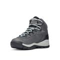 Columbia Women's Newton Ridge Plus mid rise hiking boots, Grey (Quarry x Cool Wave), 7.5 UK