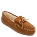 Minnetonka Women's Moccasin - 10 Brown Slipper D