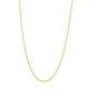 14ct Yellow White Gold Two tone Pave Sparkle Cut Wheat Chain Necklace 1.05mm Lobster Lock Jewelry Gifts for Women - 41 Centimeters