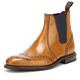 Loake Men's Leather Hoskins Chelsea Boots Tan 8.5