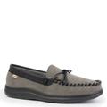 LB Evans Atlin Terry - Mens 12 Grey Slipper Medium