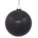 Vickerman 256428 - 2.4" Black Shiny Ball Christmas Tree Ornament (60 pack) (N596017S)