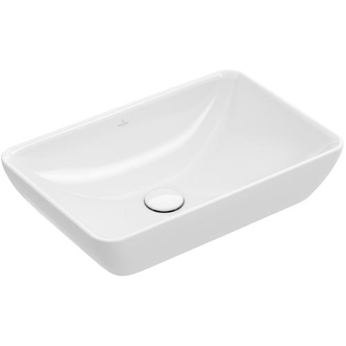 Villeroy & Boch Halbeinbau-Aufsatzwaschtisch Venticello, 411355R1, B: 550, T: 360mm, 411355R1