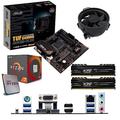 Components4All AMD Ryzen 7 5700X 3.4Ghz (Turbo 4.6Ghz) 8 Core 16 Thread CPU, ASUS TUF GAMING A520M-PLUS Motherboard & 16GB 3200Mhz ADATA D10 DDR4 RAM Pre-Built Bundle