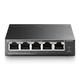 TP-Link 5-Port Gigabit Desktop PoE Switch with 4-Port PoE+, 65 W for all PoE ports, Metal Casing, Plug and Play, Ideal for IP Surveillance and Access Point(TL-SG1005P)