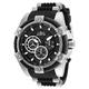 INVICTA Mens Chronograph Quartz Watch with Polyurethane Silicone Stainless Steel Strap 25523