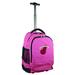 "MOJO Pink Miami Heat 19'' Premium Wheeled Backpack"