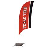 Texas Tech Red Raiders 7.5' Razor Feather Stake Flag with Base