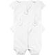 Carter's Baby White 5-Pack Short Sleeve Bodysuits 3 Months