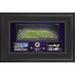 Minnesota Vikings Framed 10" x 18" Stadium Panoramic Collage with Game-Used Football - Limited Edition of 500