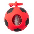 United Pets MM0822RN Kotbeutelspender - Bon Ton ball, rot/schwarz