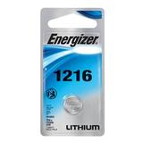 Energizer 08512 - ECR1216 3 Volt Lithium Button Cell Watch / Garage Door / Calculator / Medical Battery (E-CR 1216)