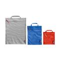 Tatonka Packwürfel Mesh Pocket Set (3 Stück) - Drei flache Netztaschen in verschiedenen Farben und Größen - zum übersichtlichen Verstauen von Gepäck in Koffer oder Reisetasche