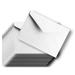 Bright White Baronial 300 Boxed 6 Bar A6 (4-3/4 x 6-1/2) size 70lb Envelopes Pointed Flap for 4-1/2 X 6-1/4 Greeting Cards Invitations Weddings Birth Showers from The Envelope Gallery