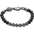 Diesel Bracelet for Men , 18cm-19.5cm Gray Stainless Steel Bracelet, DX0950060