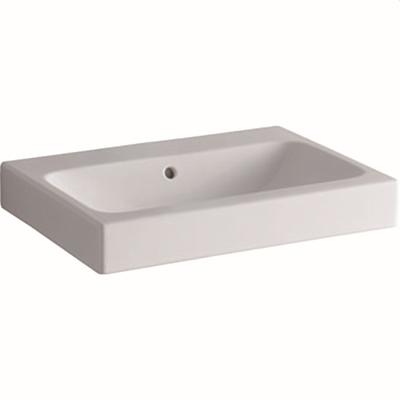 Geberit Waschtisch iCon, ohne Hahnloch, B: 600 cm, T: 485 mm, 124063000, weiss 124063000