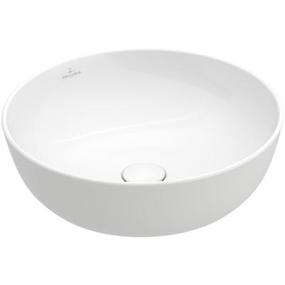 Villeroy & Boch Aufsatzwaschtisch Artis, ohne Hahnloch, ohne Überlauf, weiss CeramicPlus 417943R1