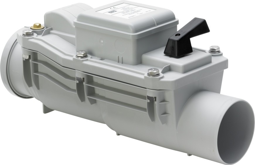 Viega Rückstausicherung Grundfix 4987.3, in 150mm Kunststoff grau 310332 Image