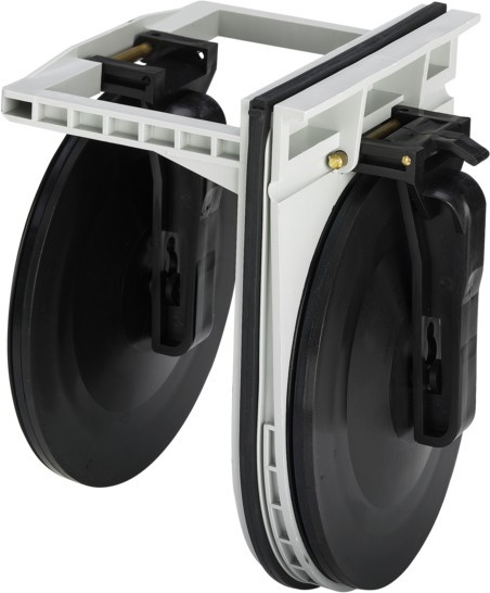 Viega Zwischenwand 4986.344, in DN100/125 Kunststoff grau 494155 Image