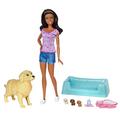 Barbie Newborn Pups Doll & Pets