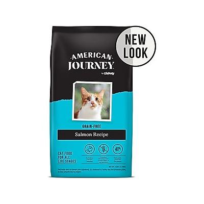 American Journey Salmon Recipe Grain-Free Dry Cat Food, 5-lb bag