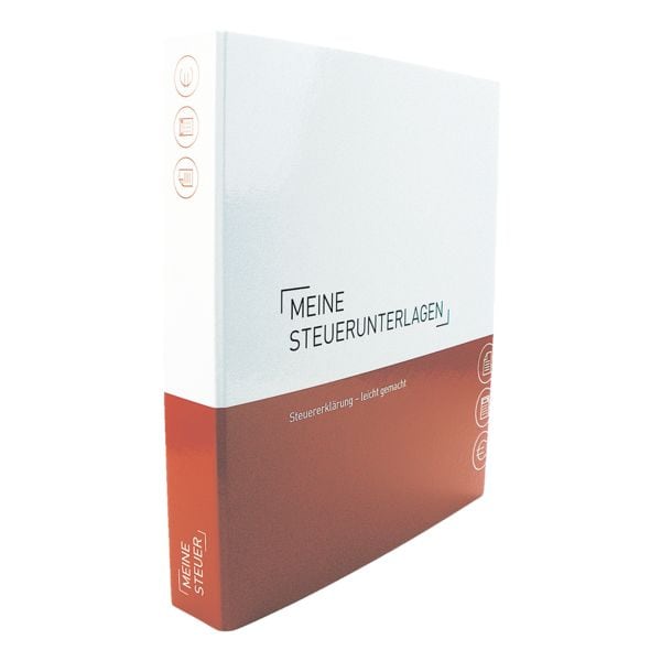 OTTO Office Themenringbuch mit Register »Meine Steuern« rot, 29.7x31.5 cm Image