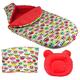 Baby Toddler Stroller cossytoes Buggy Liner Padded pram FOOTMUFF/HANDWARMER/PRAM Pillow (3 pcs Set M Size, 9)