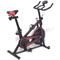 vidaXL Exercise Training Bike with Pulse Sensors Black and Red