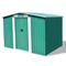 vidaXL Garden Storage Shed Green Metal 257x205x178 cm