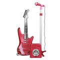 REIG 8431 Guitar And Microphone Set, Red