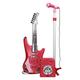 REIG 8431 Guitar And Microphone Set, Red