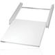 SPARES2GO Shelf Stacker Stacking Tray Kit Pullout for Samsung Washing Machine/Tumble Dryer