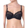 Triumph Peony Florale W Underwired Full Cup Bra Black (0004) 32DD CS