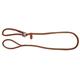 Kerbl 81100 Rundleder-Schlupfleine Roma 170 cm, 8 mm, cognac