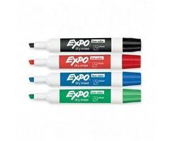 Expo 2 Dry Erase Chisel Point Marker Set - Assorted, 4pk