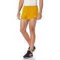 ASICS Men's Break Through 1/2 Split Short, Gold/White, Medium