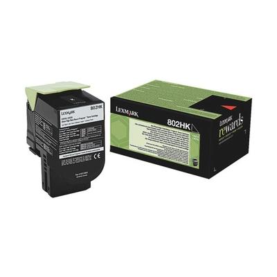 Lexmark Tonerkassette »802HK« schwarz Image