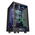 Thermaltake Tower 900 Black Edition CA-1H1-00F1WN-00 E-ATX Vertikales Super Tower Computergehäuse aus gehärtetem Glas