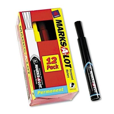 Avery Permanent Chisel Tip Markers - Assorted, 12 Pk