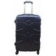 Hampton and Stewart Hard Shell Suitcase Luggage Case Trolley Cabin 4 Wheel Spinner 20" 24" 28" 32" Navy (XL (32"))