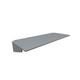 Bureau tablette pour lit mezzanine Largeur 120 Gris Aluminium