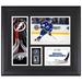 Mikhail Sergachev Tampa Bay Lightning Framed 15" x 17" Player Collage with a Piece of Game-Used Puck