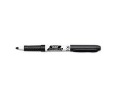 Bic America Whiteboard Fine Point Markers - Black, 12 Pk